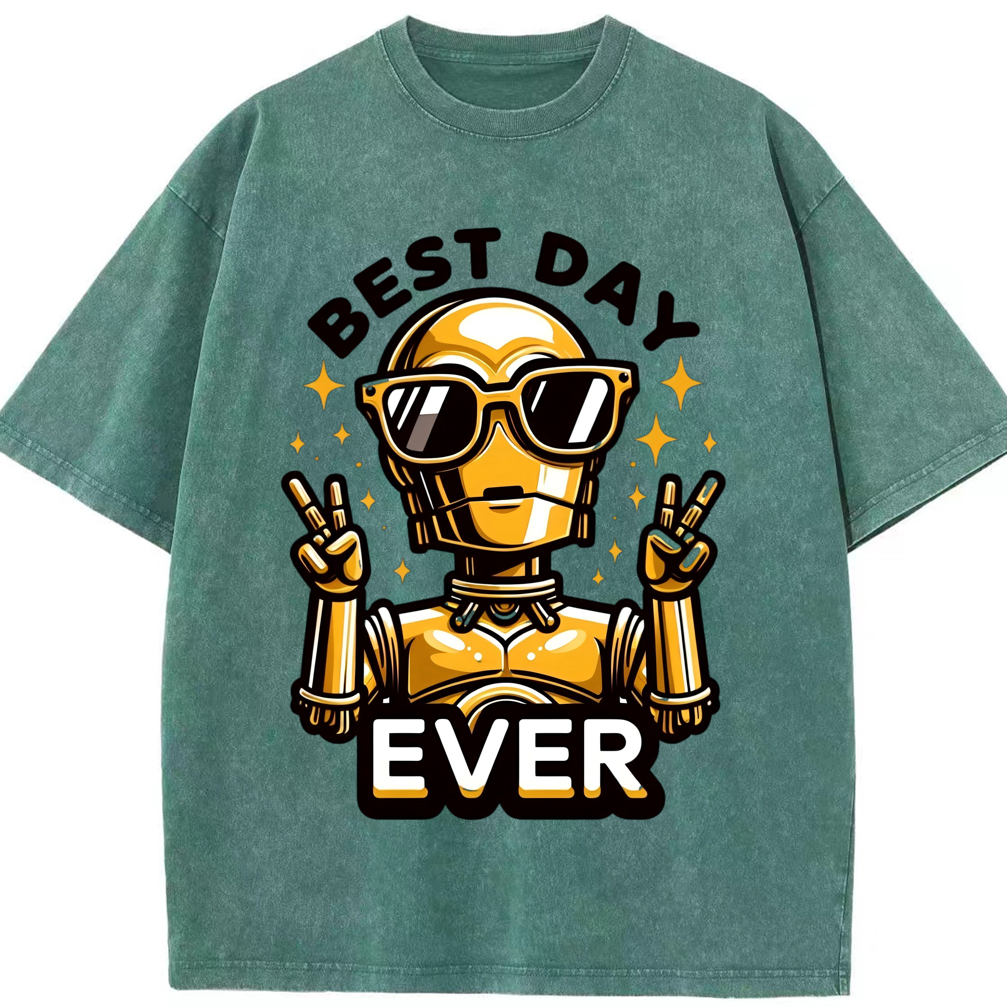 （画像用） スター・ウォーズ Star Wars 綿100% ヴィンテージ風 半袖Tシャツ（フロントプリント）